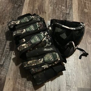 Paintball Belt and Mask bundle